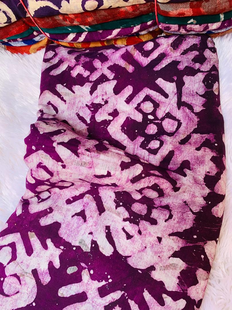 Plum and pink abstract pattern