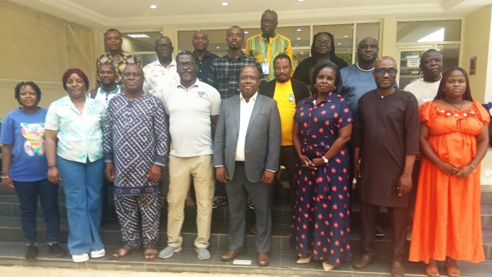 Participants from Ghana, Côte d’Ivoire, ECOWAS and partner institutions after the inspection-certificate implementation meeting in Grand-Bassam