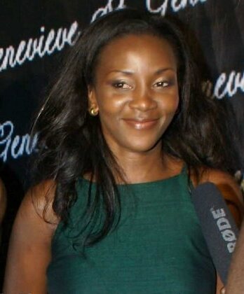 Portrait of Nigerian actor and director Genevieve Nnaji