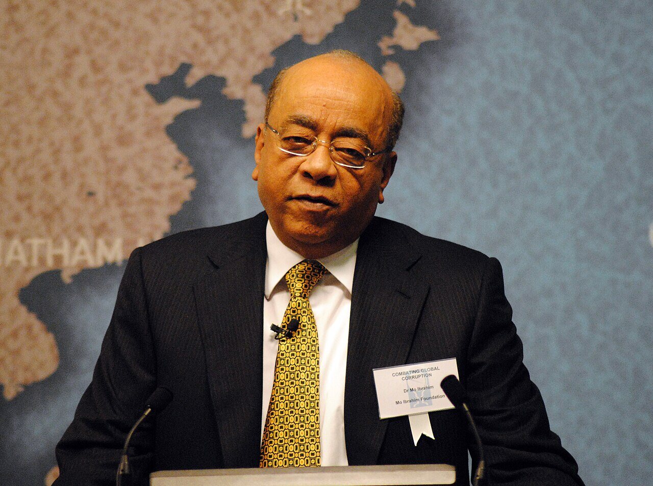Telecommunications entrepreneur Mo Ibrahim